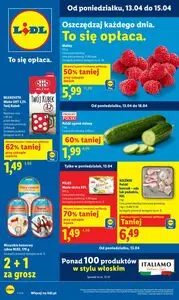 Gazetka promocyjna LIDL, ważna od 2026-04-13 do 2026-04-15.