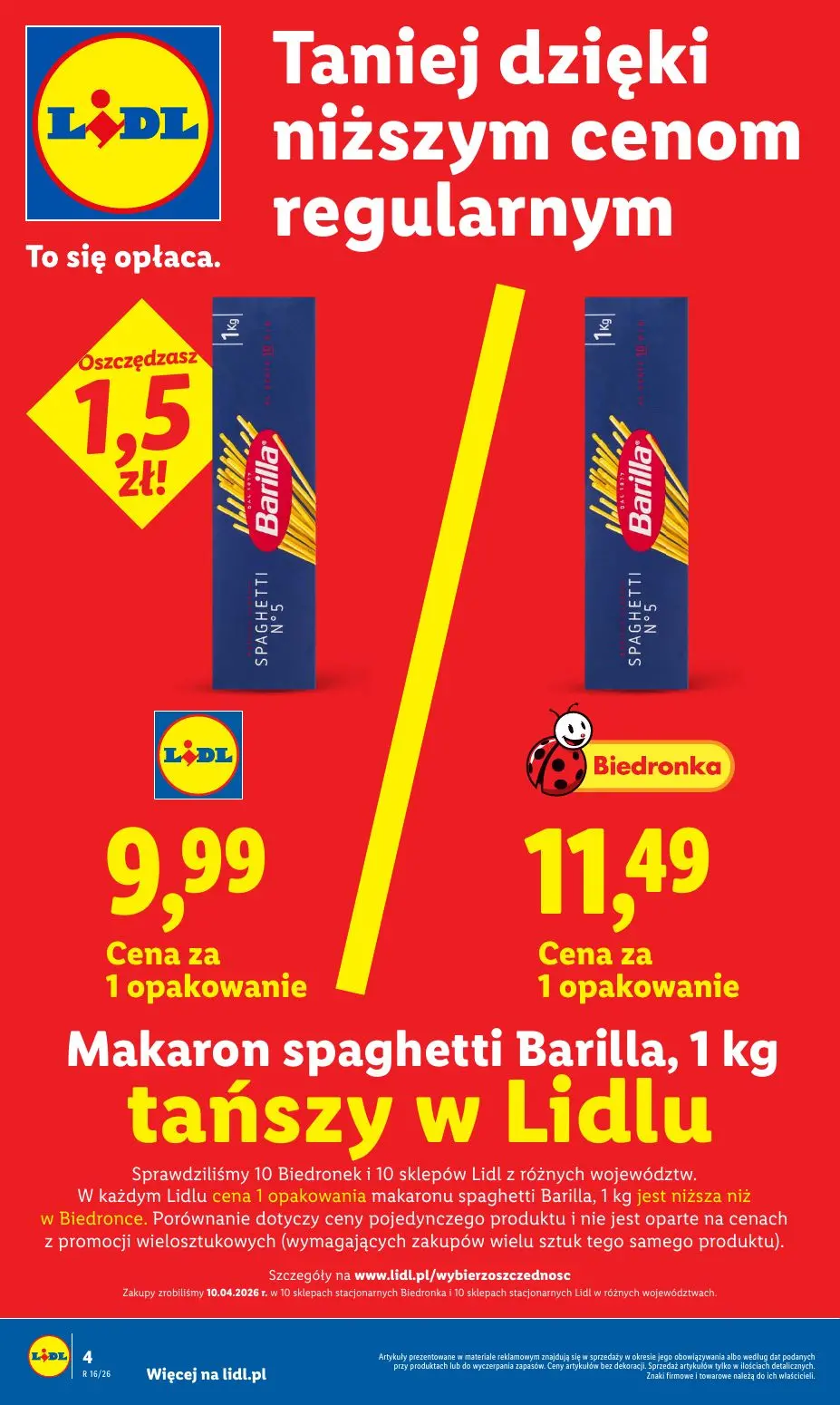 gazetka promocyjna LIDL Od poniedziałku  - Strona 4