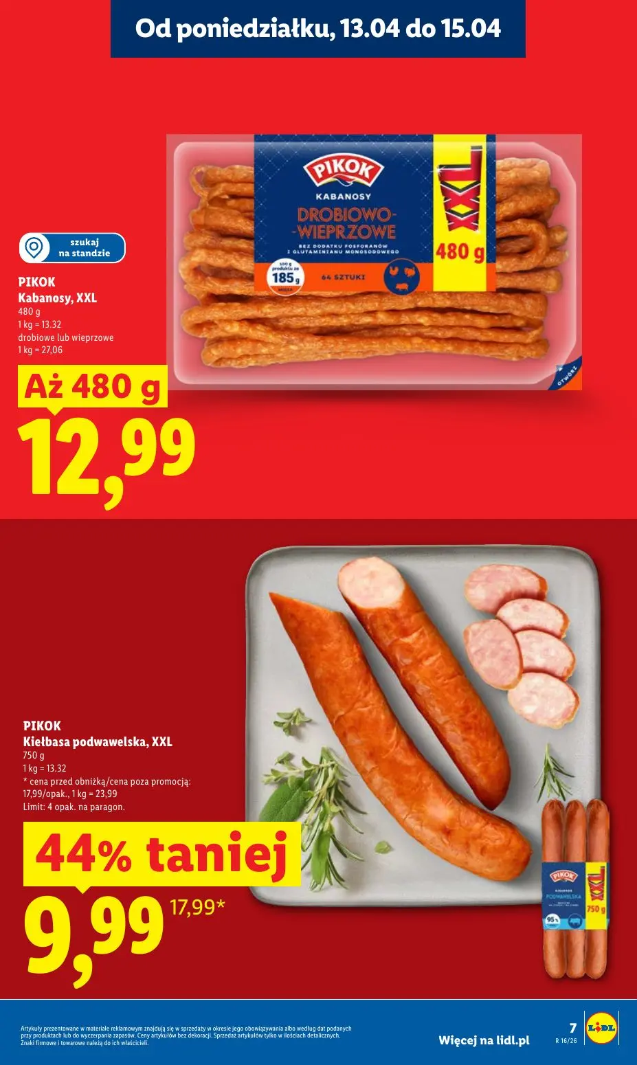 gazetka promocyjna LIDL Od poniedziałku  - Strona 7