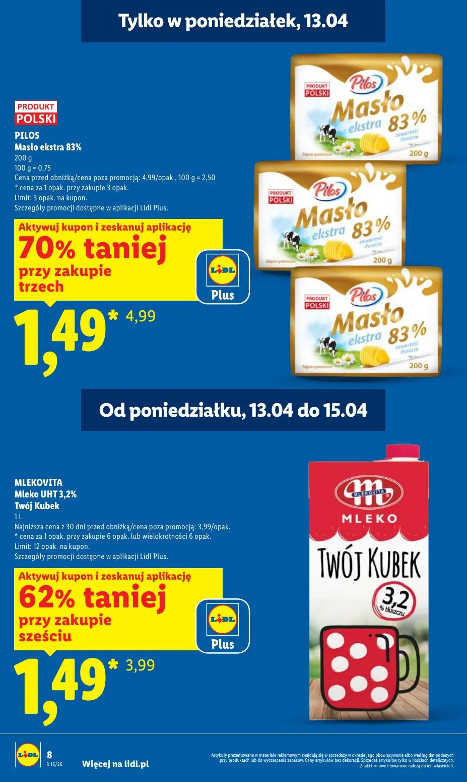 gazetka promocyjna LIDL Od poniedziałku  - Strona 8