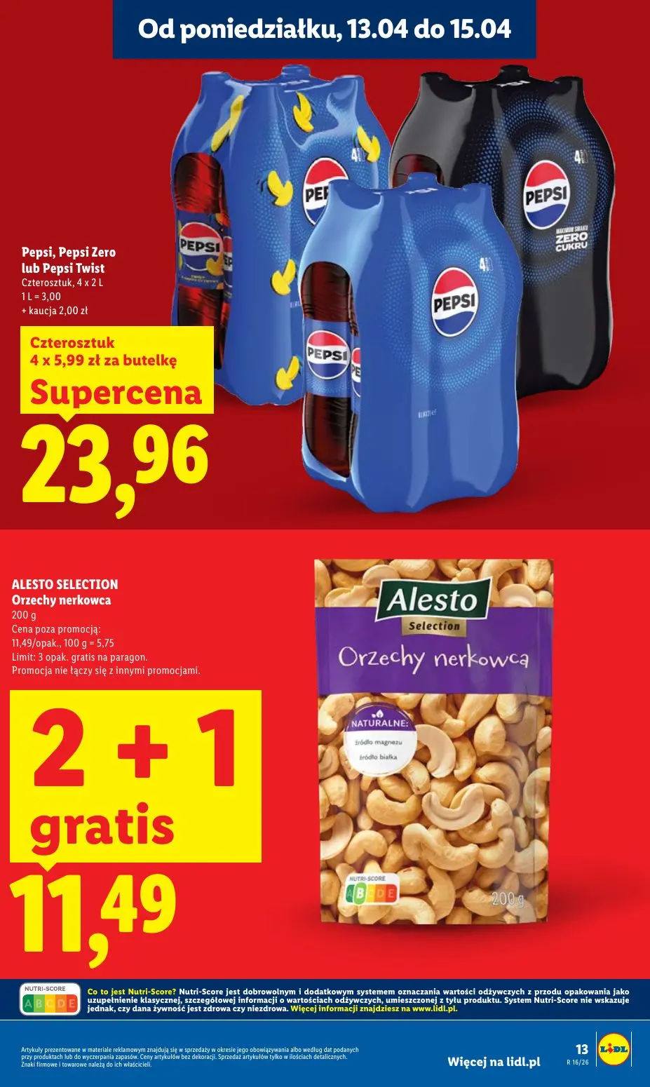 gazetka promocyjna LIDL Od poniedziałku  - Strona 13