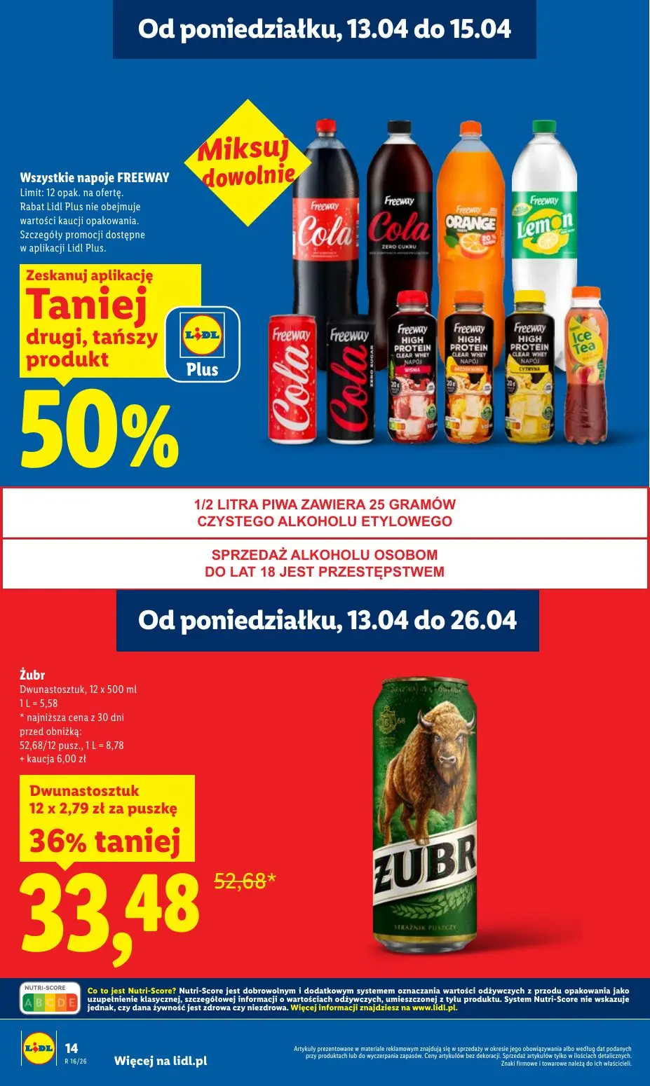 gazetka promocyjna LIDL Od poniedziałku  - Strona 14
