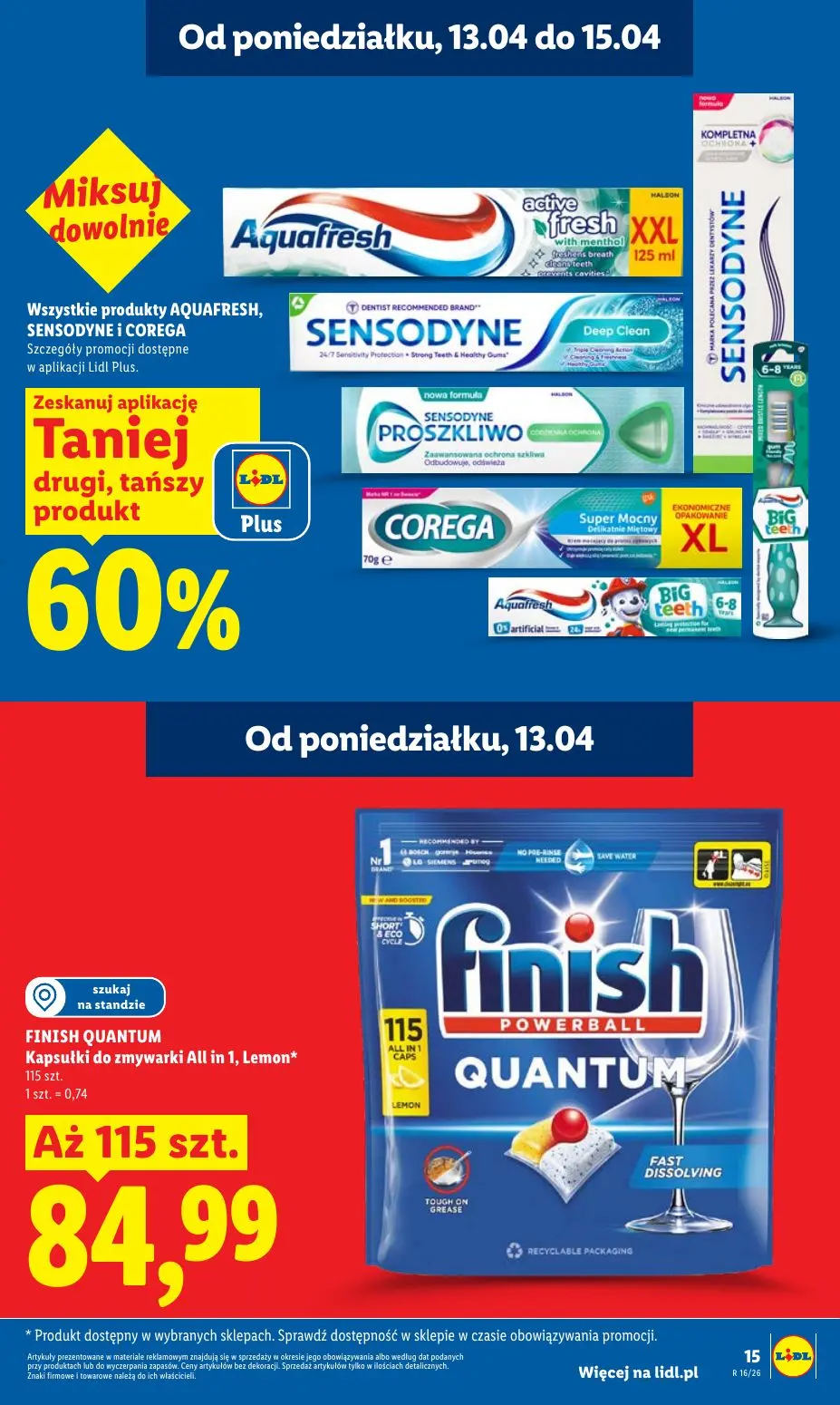 gazetka promocyjna LIDL Od poniedziałku  - Strona 15