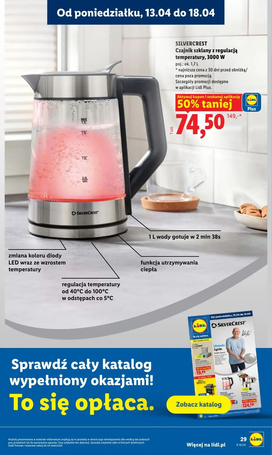 gazetka promocyjna LIDL Od poniedziałku  - Strona 29