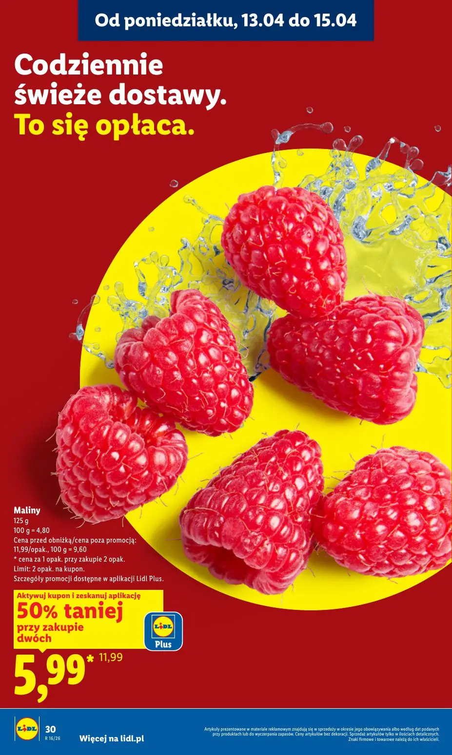 gazetka promocyjna LIDL Od poniedziałku  - Strona 30