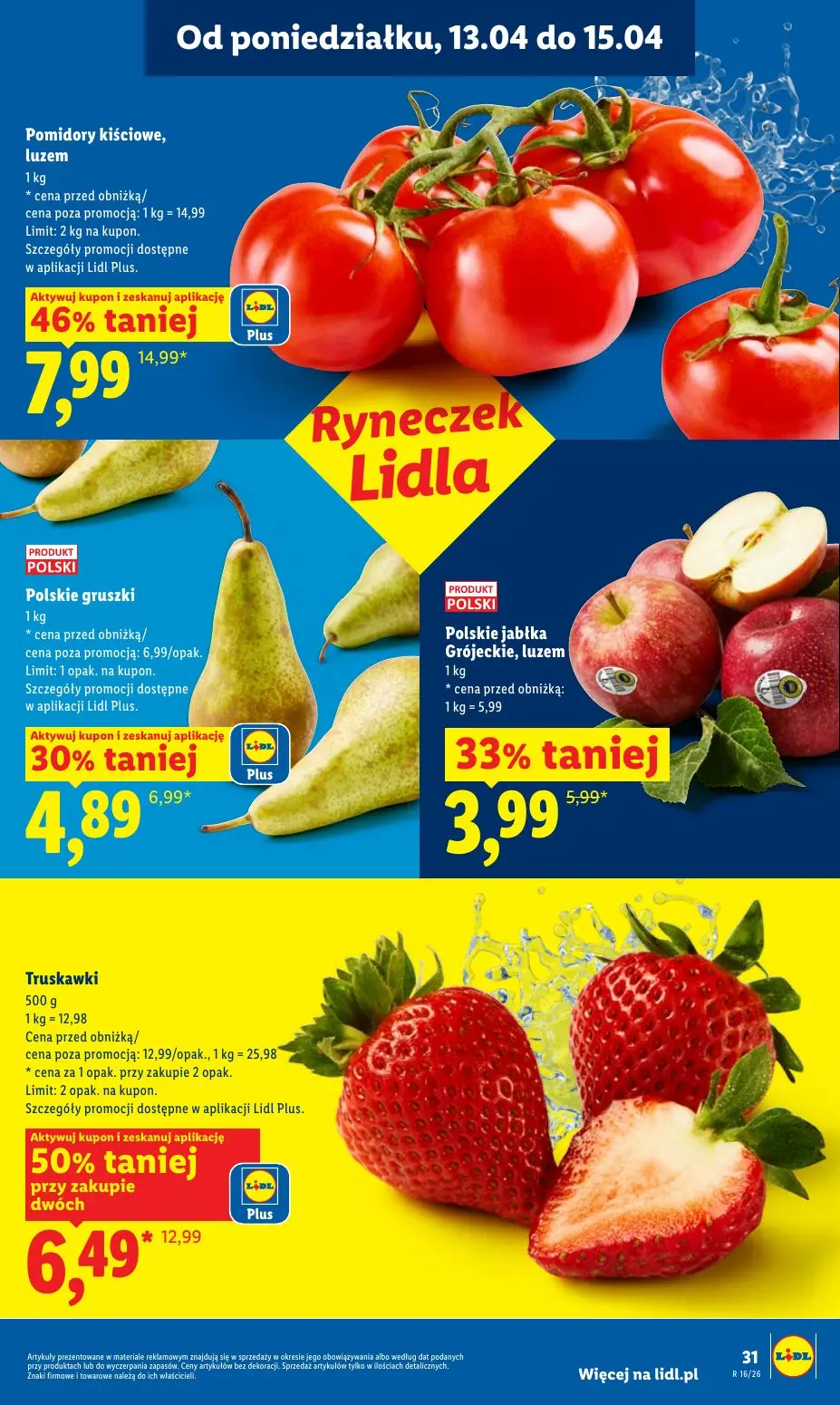 gazetka promocyjna LIDL Od poniedziałku  - Strona 31
