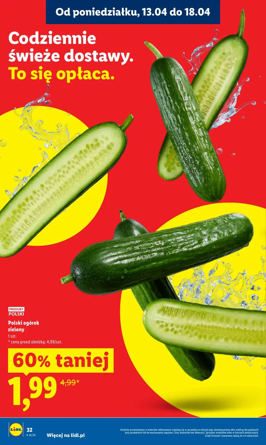 gazetka promocyjna LIDL Od poniedziałku  - Strona 32