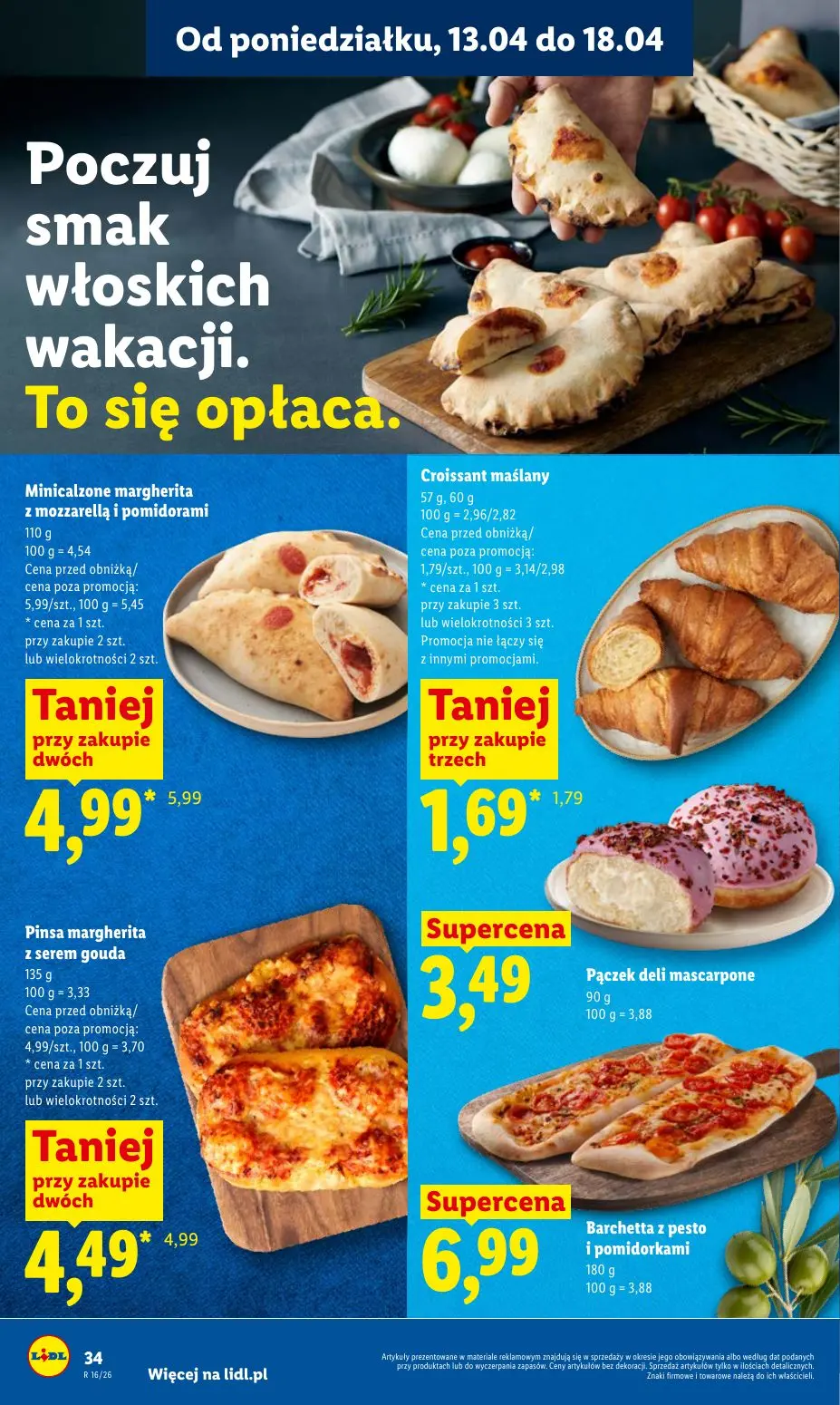 gazetka promocyjna LIDL Od poniedziałku  - Strona 34