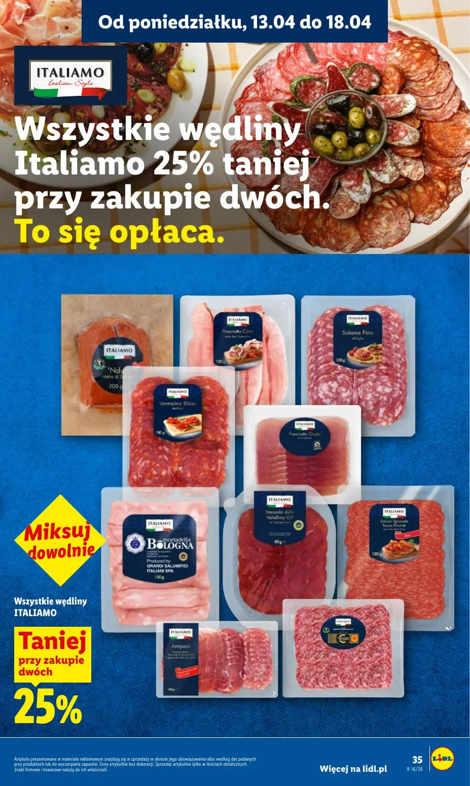 gazetka promocyjna LIDL Od poniedziałku  - Strona 35