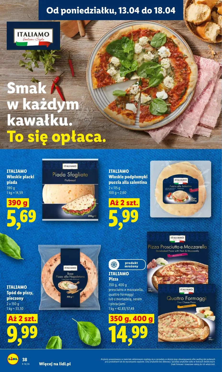 gazetka promocyjna LIDL Od poniedziałku  - Strona 38