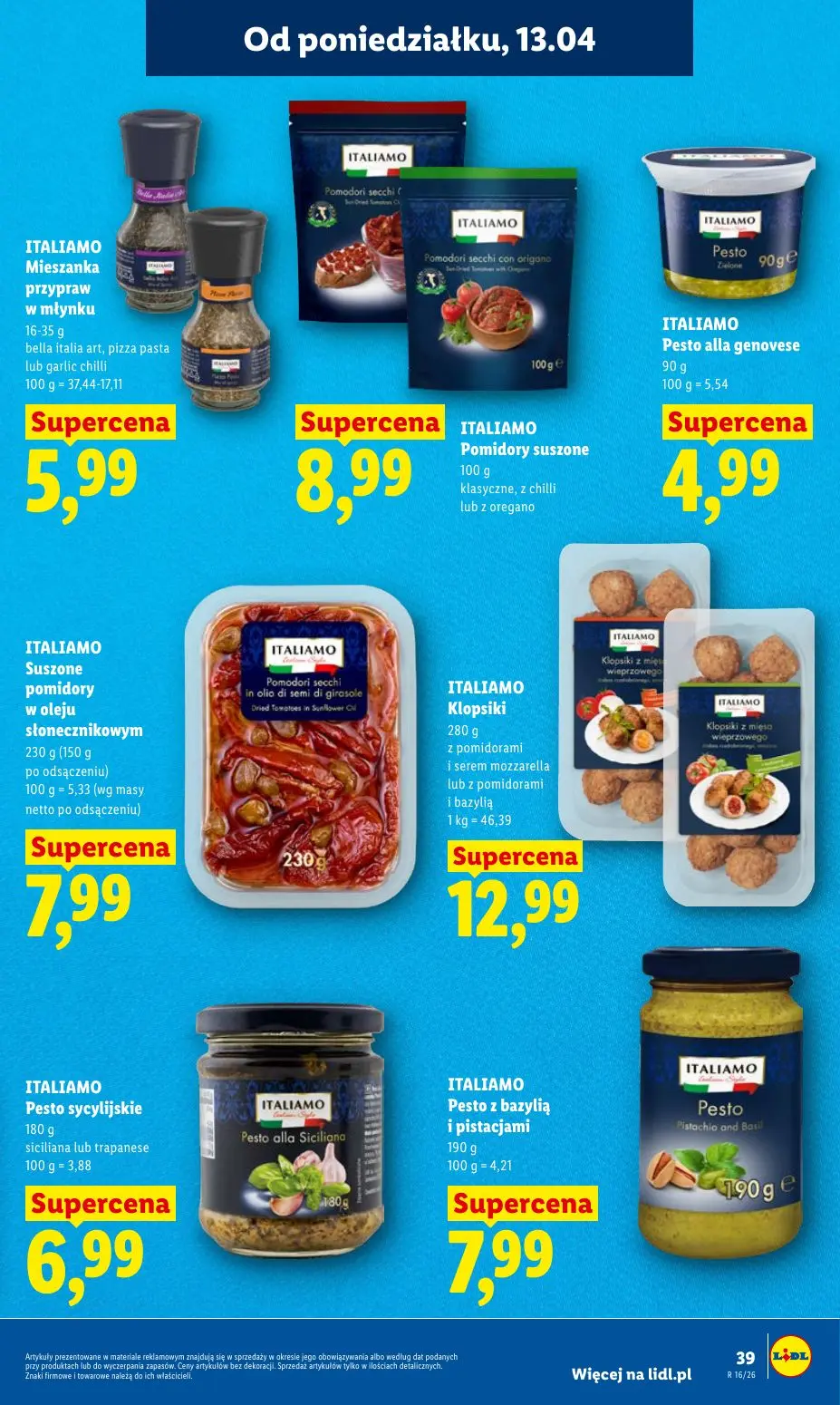 gazetka promocyjna LIDL Od poniedziałku  - Strona 39