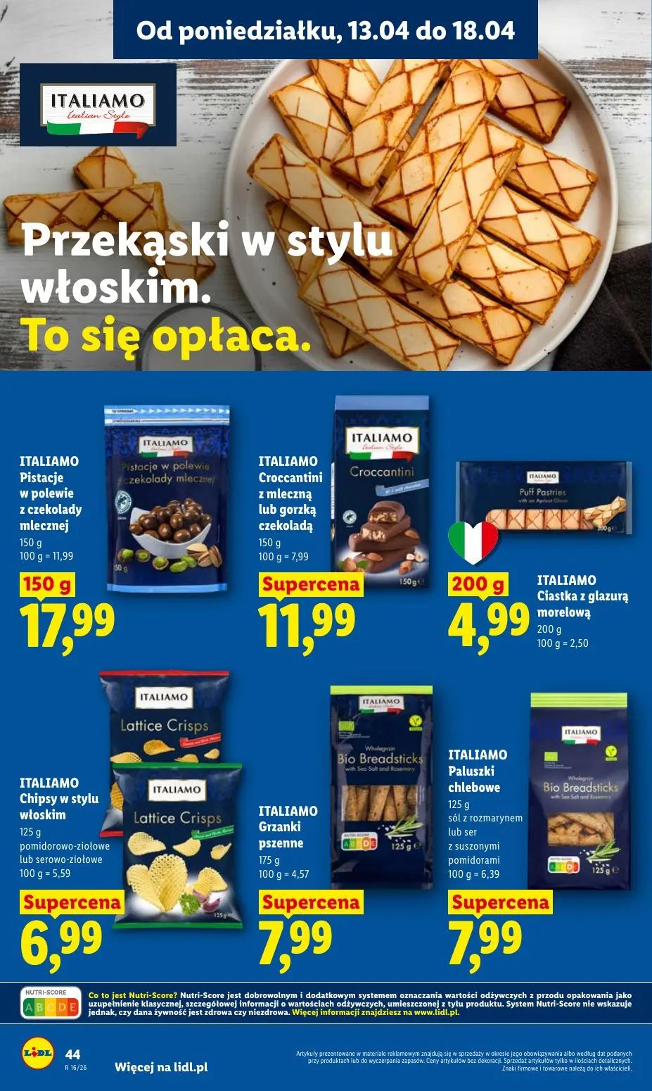 gazetka promocyjna LIDL Od poniedziałku  - Strona 44