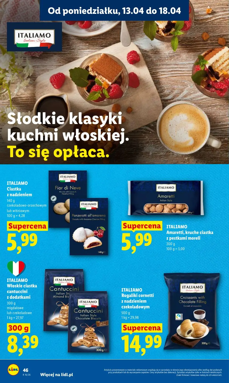gazetka promocyjna LIDL Od poniedziałku  - Strona 46