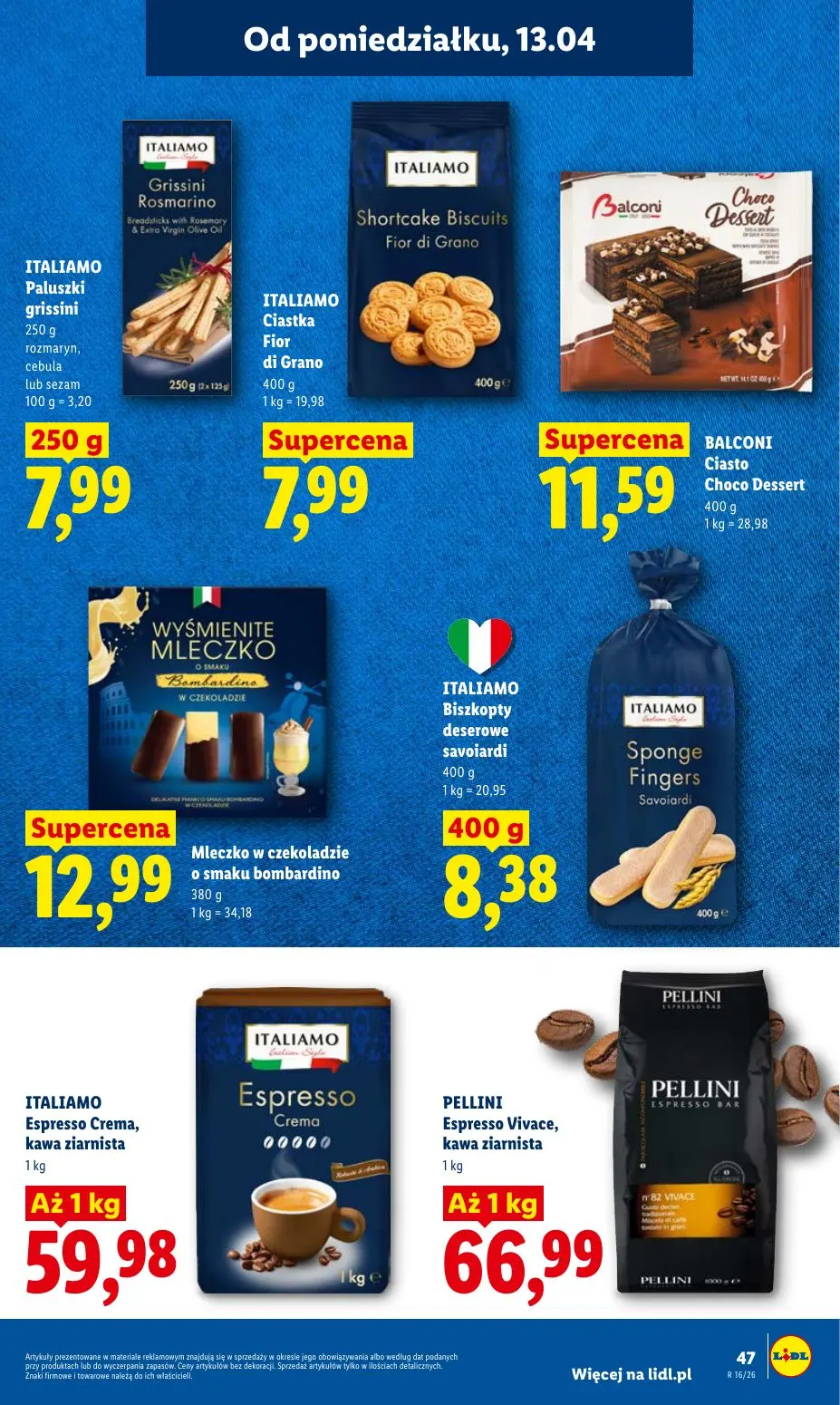 gazetka promocyjna LIDL Od poniedziałku  - Strona 47