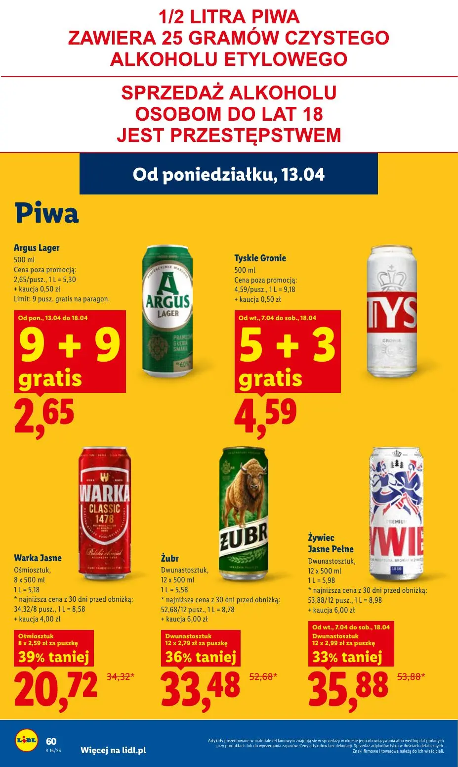 gazetka promocyjna LIDL Od poniedziałku  - Strona 66
