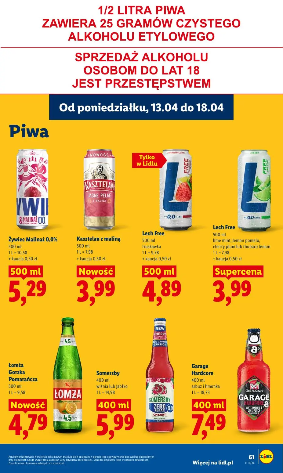 gazetka promocyjna LIDL Od poniedziałku  - Strona 67