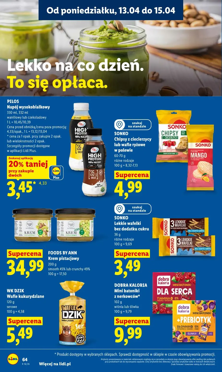 gazetka promocyjna LIDL Od poniedziałku  - Strona 70