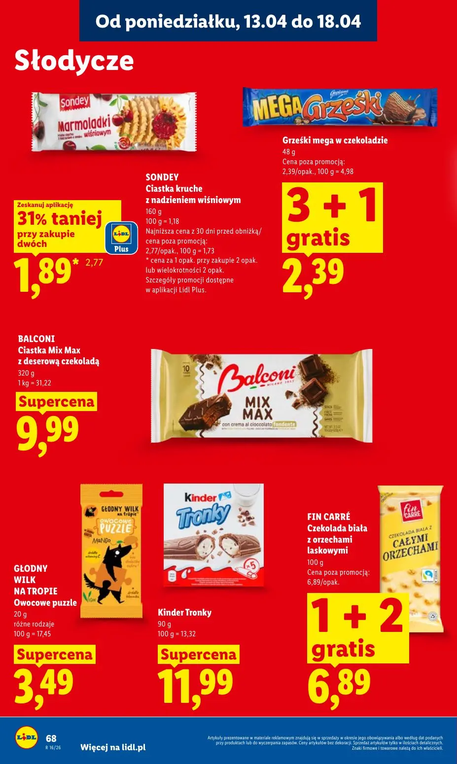 gazetka promocyjna LIDL Od poniedziałku  - Strona 74