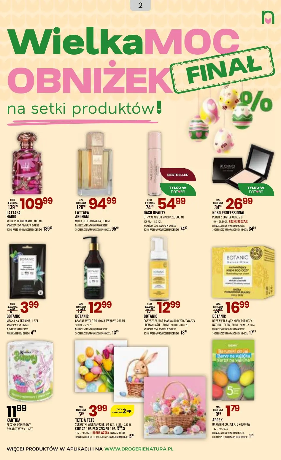 gazetka promocyjna Natura Wielka moc obniżek - Strona 2