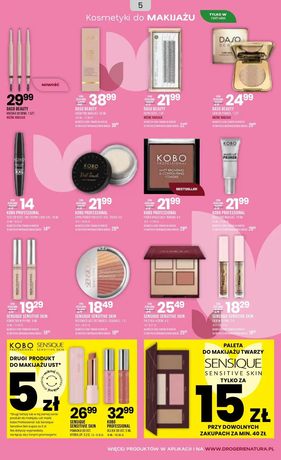 gazetka promocyjna Natura Wielka moc obniżek - Strona 5