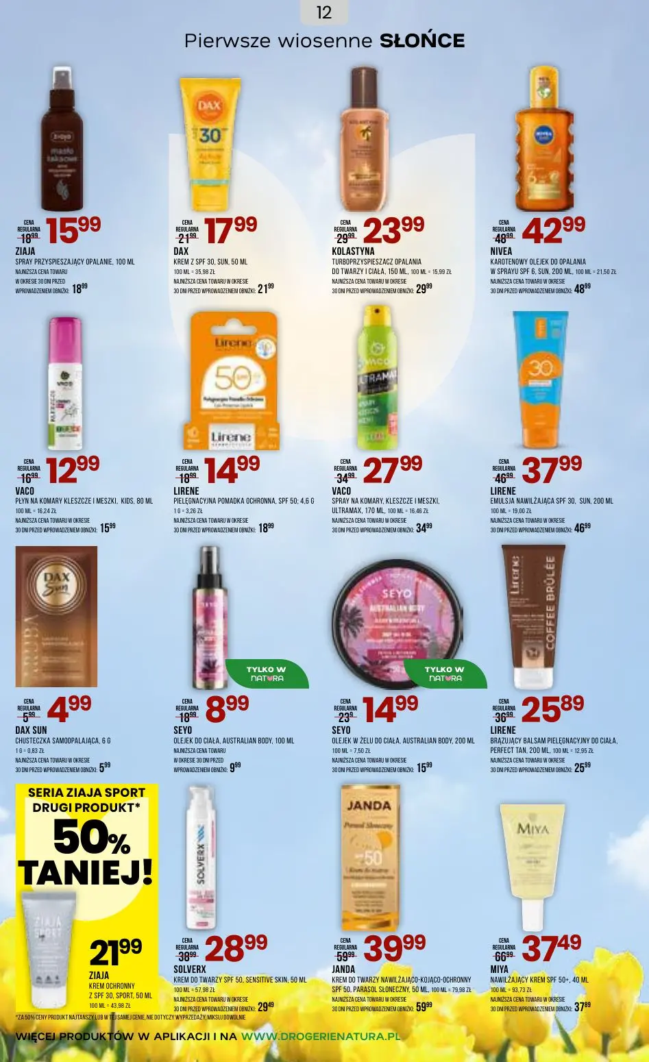 gazetka promocyjna Natura Wielka moc obniżek - Strona 12