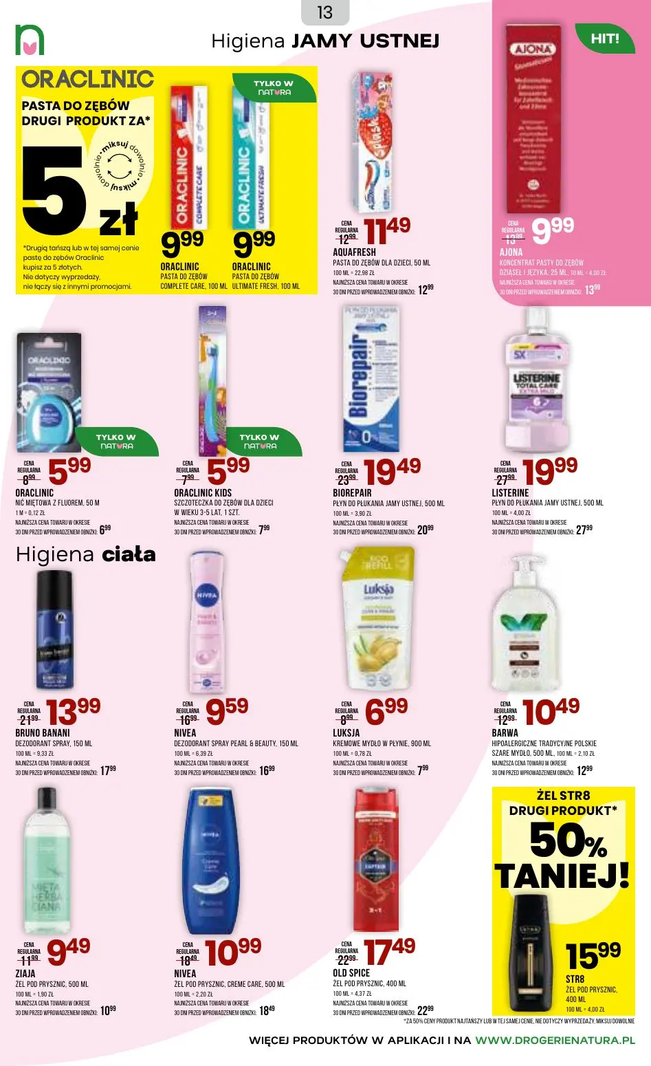 gazetka promocyjna Natura Wielka moc obniżek - Strona 13