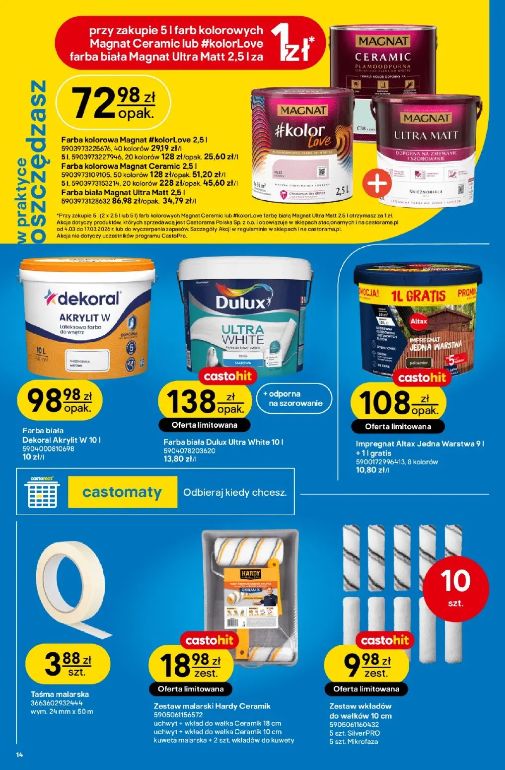 gazetka promocyjna castorama Casto Days - Strona 14