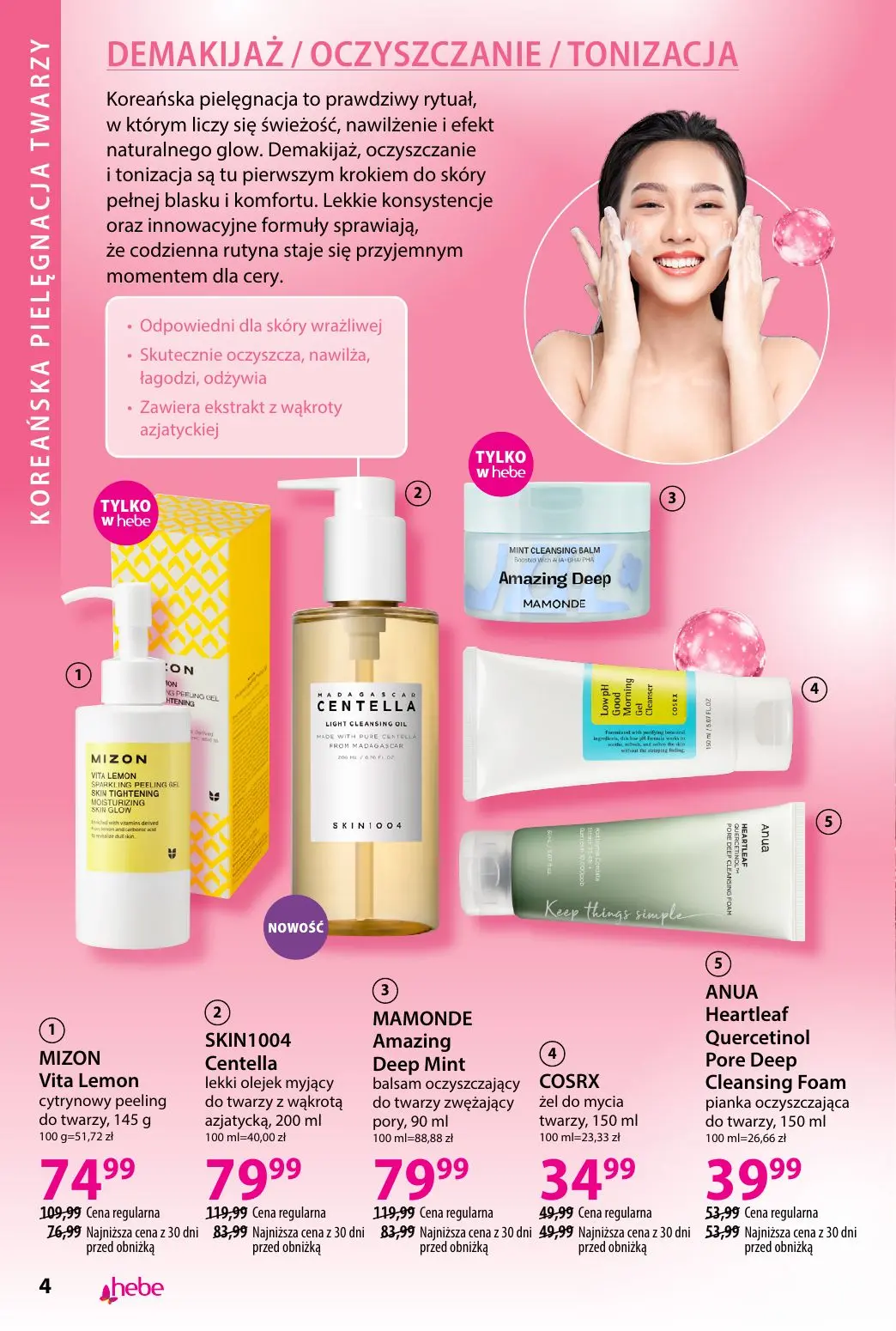 gazetka promocyjna hebe Piękna skóra w każdym wieku - Strona 4