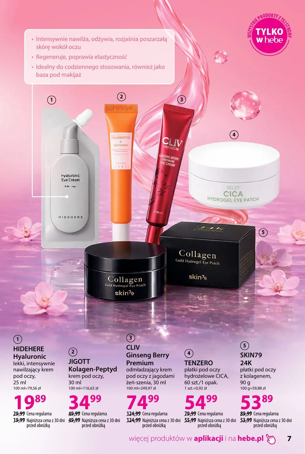gazetka promocyjna hebe Piękna skóra w każdym wieku - Strona 7
