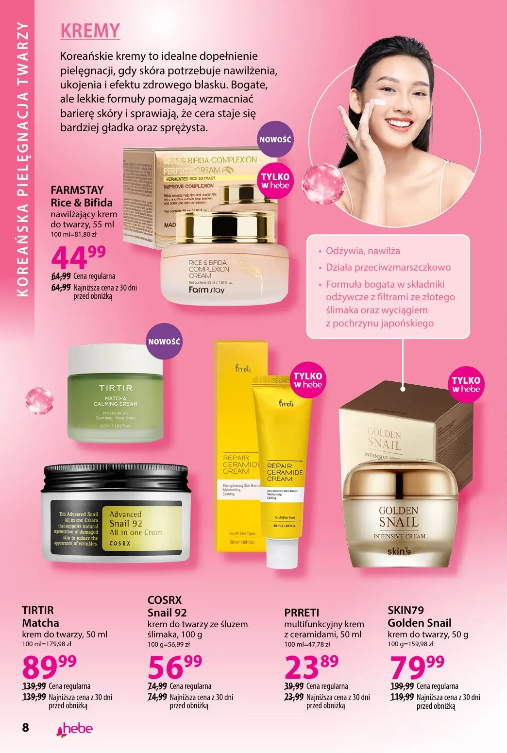 gazetka promocyjna hebe Piękna skóra w każdym wieku - Strona 8