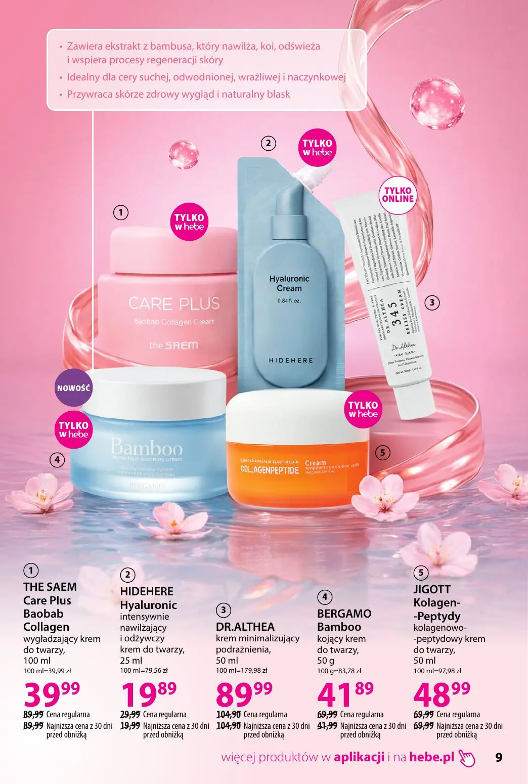 gazetka promocyjna hebe Piękna skóra w każdym wieku - Strona 9