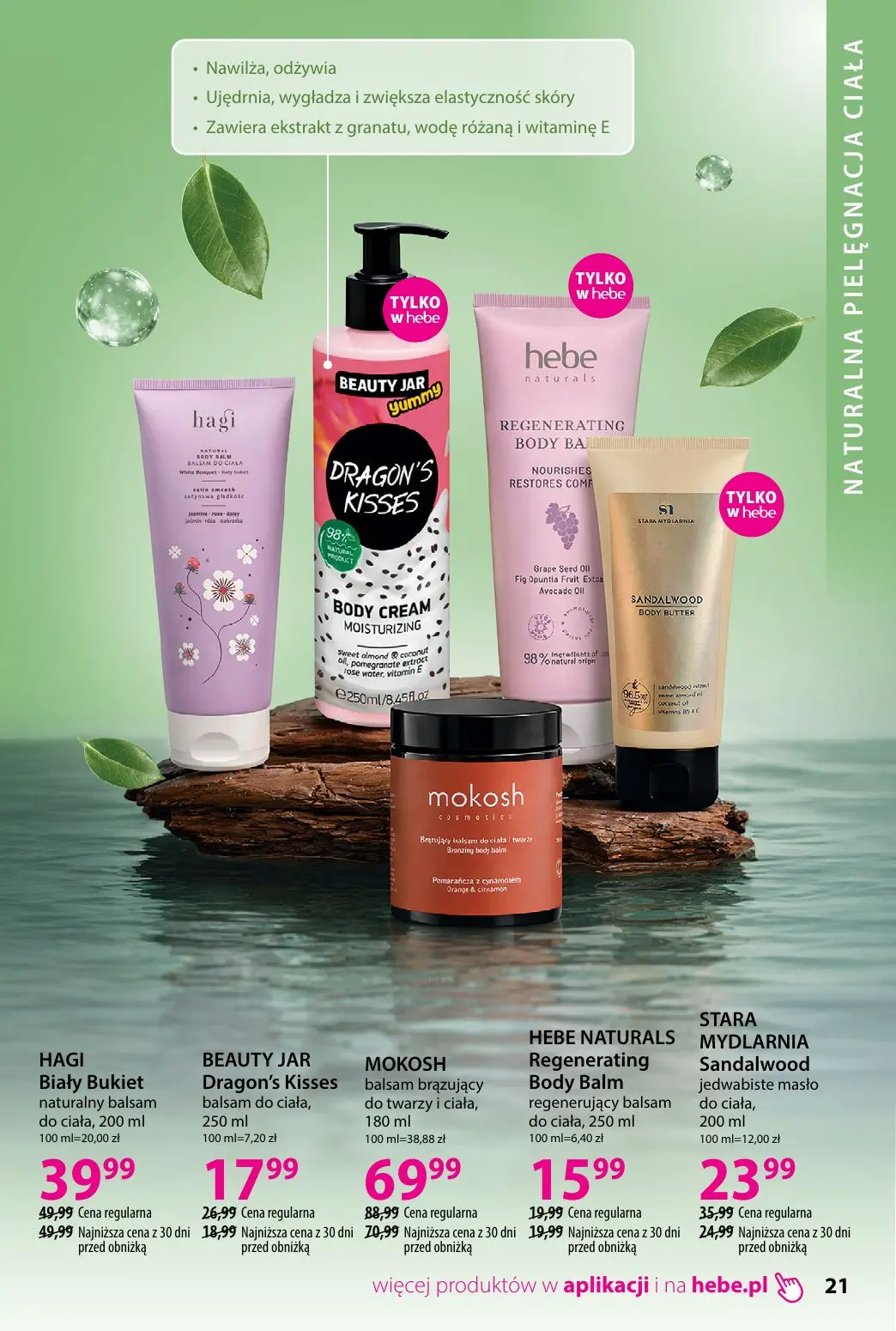 gazetka promocyjna hebe Piękna skóra w każdym wieku - Strona 21