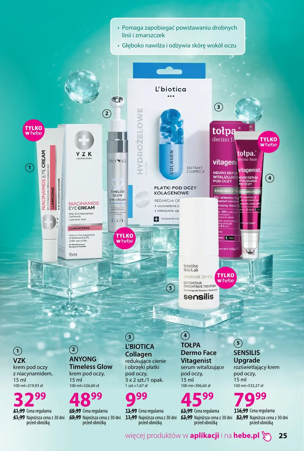 gazetka promocyjna hebe Piękna skóra w każdym wieku - Strona 25