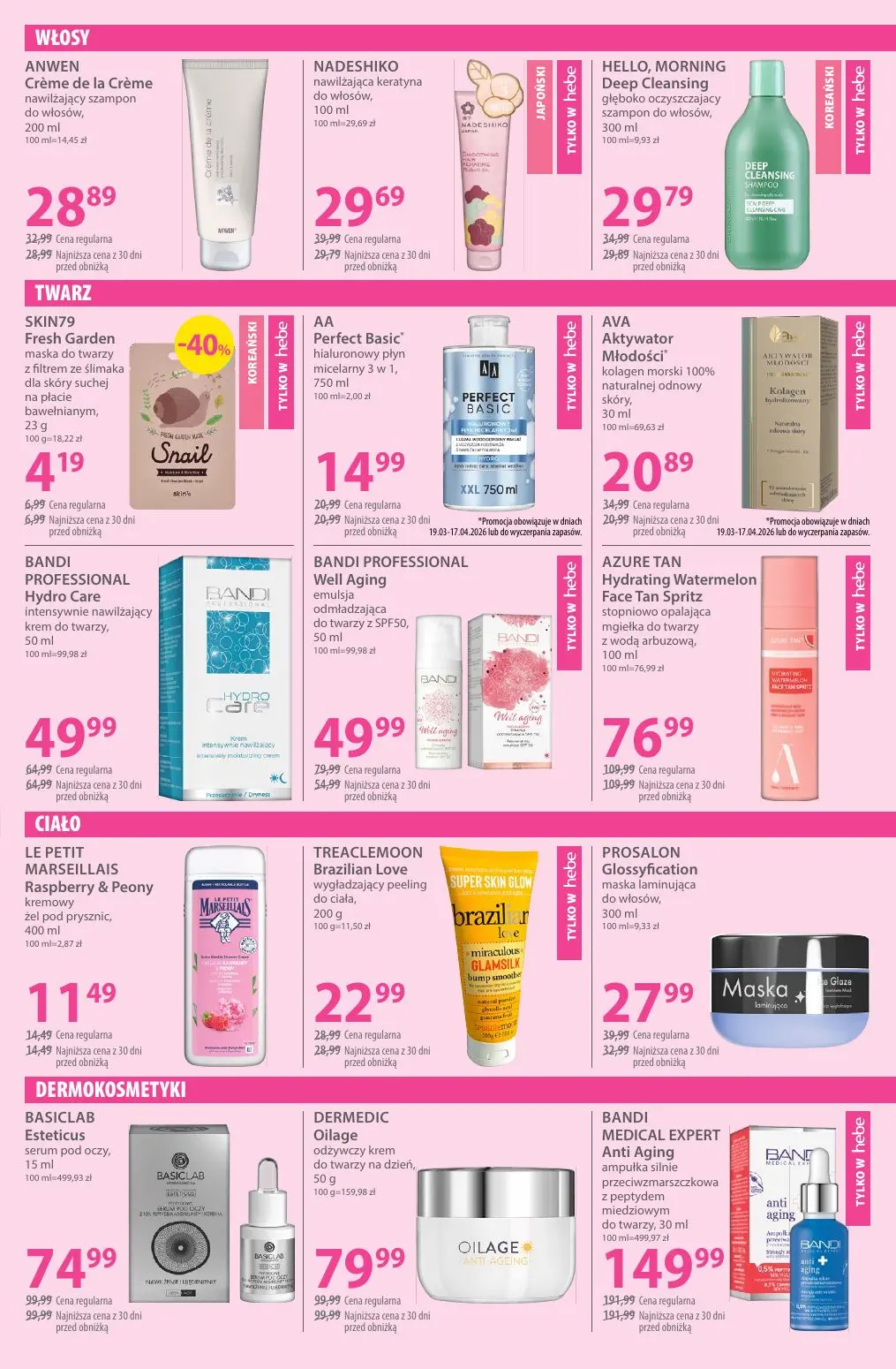 gazetka promocyjna hebe Zawsze w niskiej cenie - Strona 5