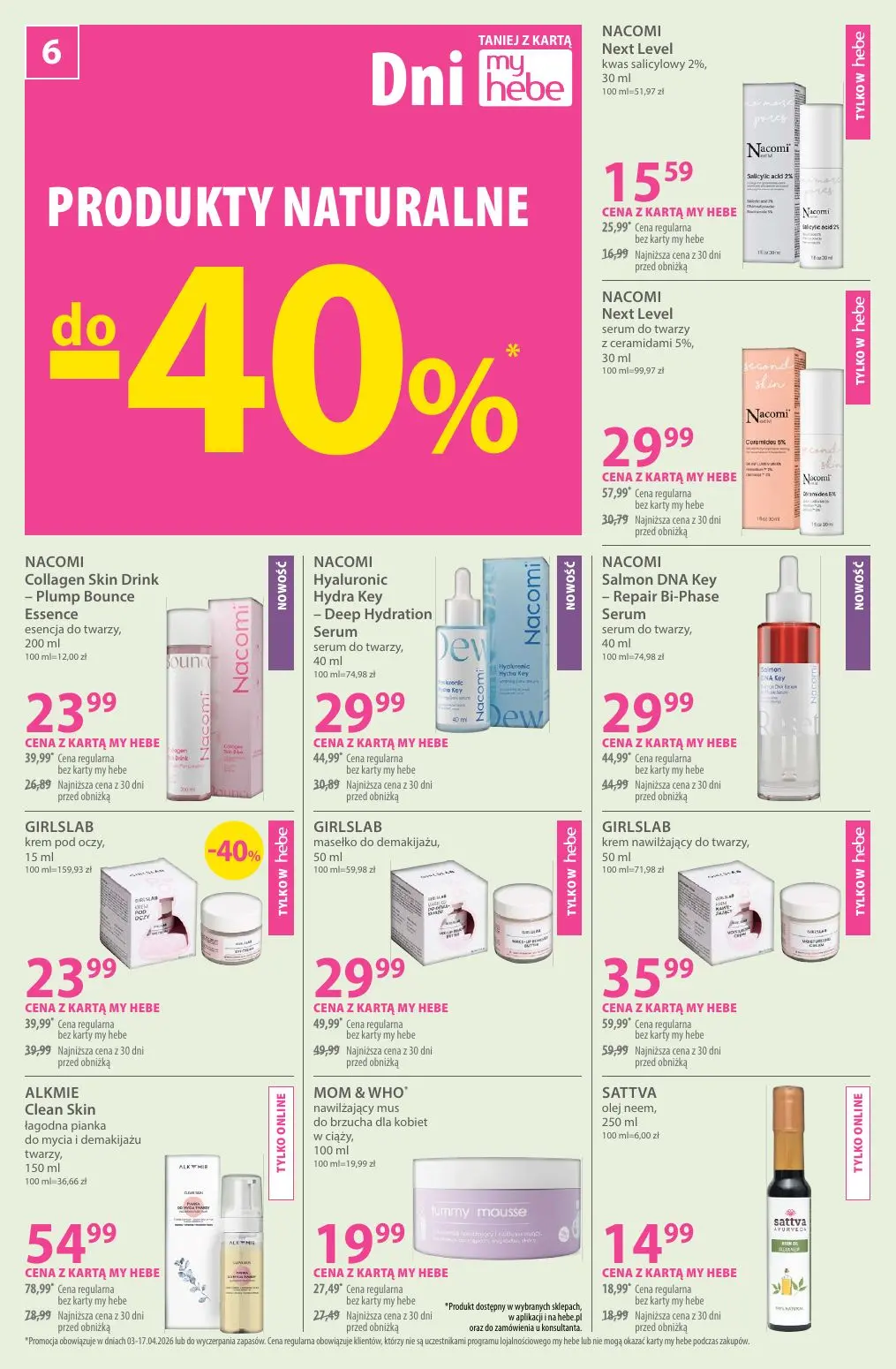 gazetka promocyjna hebe Zawsze w niskiej cenie - Strona 6
