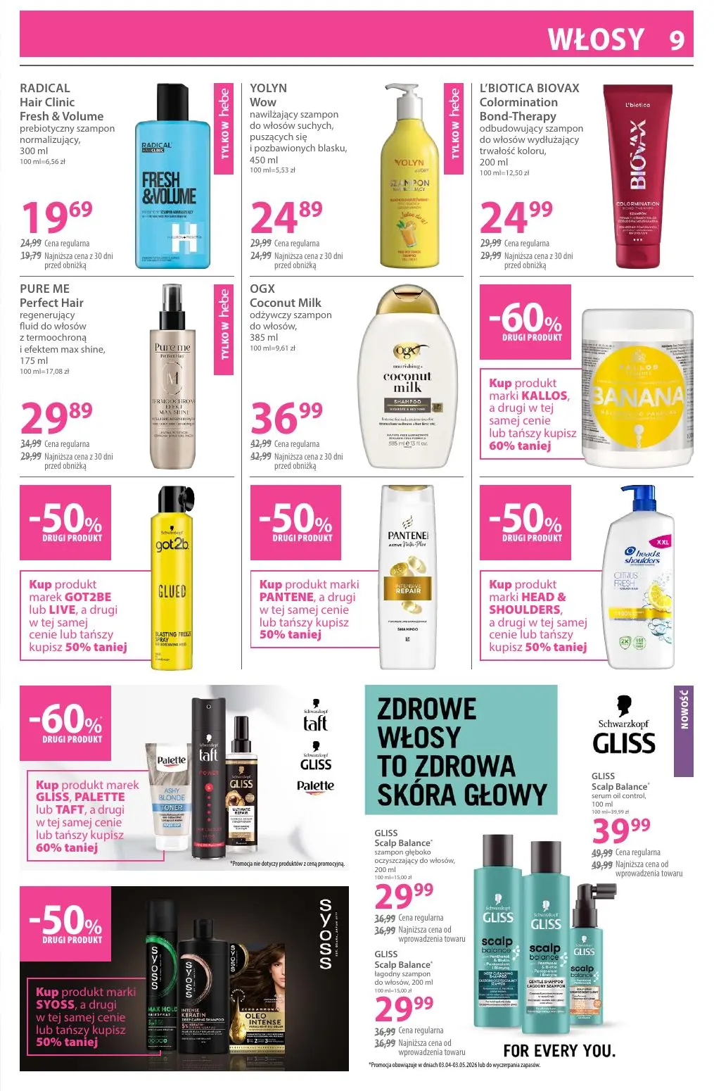 gazetka promocyjna hebe Zawsze w niskiej cenie - Strona 9