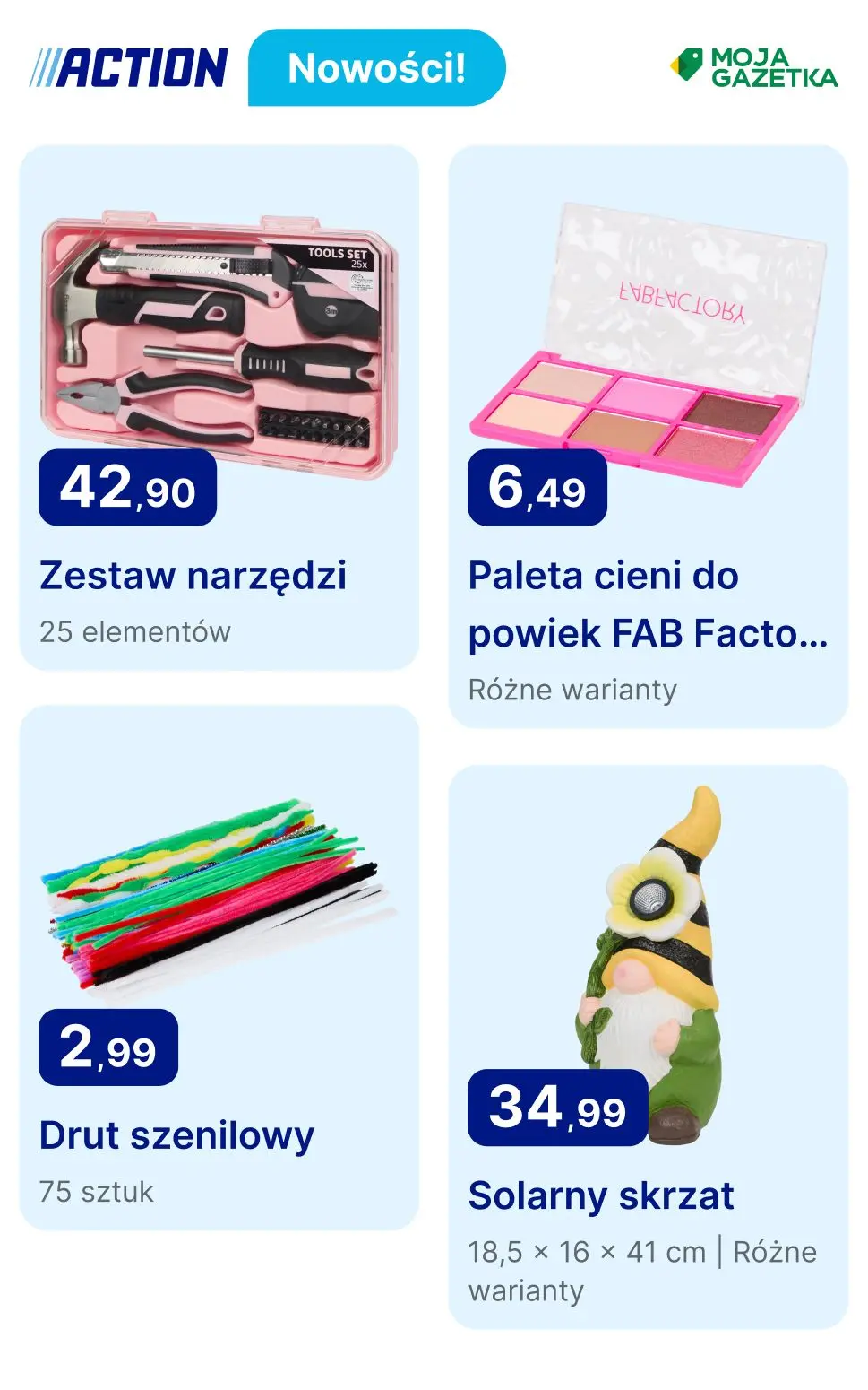gazetka promocyjna Action Nowości - Strona 6