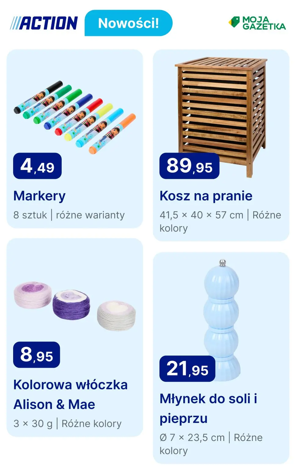 gazetka promocyjna Action Nowości - Strona 22