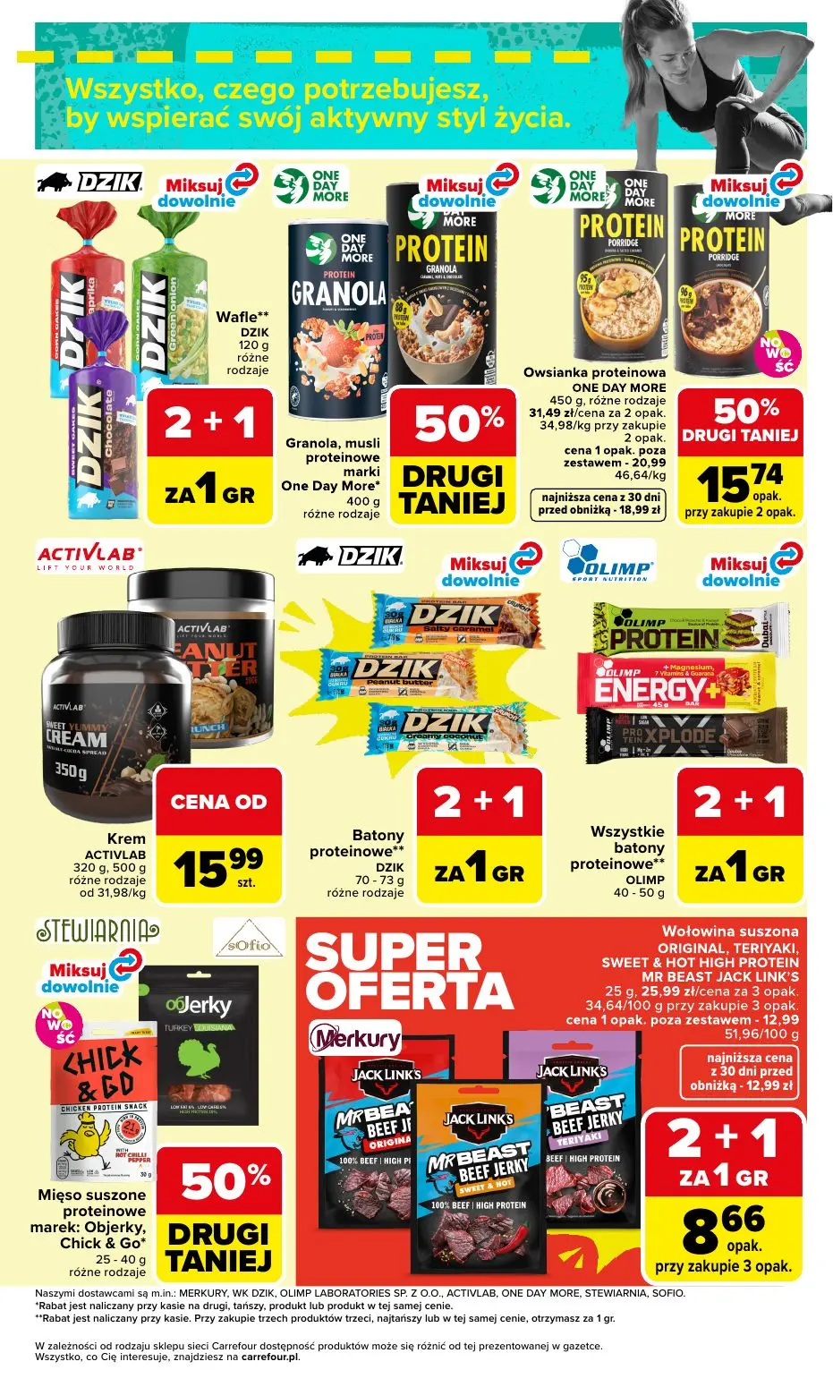 gazetka promocyjna Carrefour Market Active Food - Strona 5