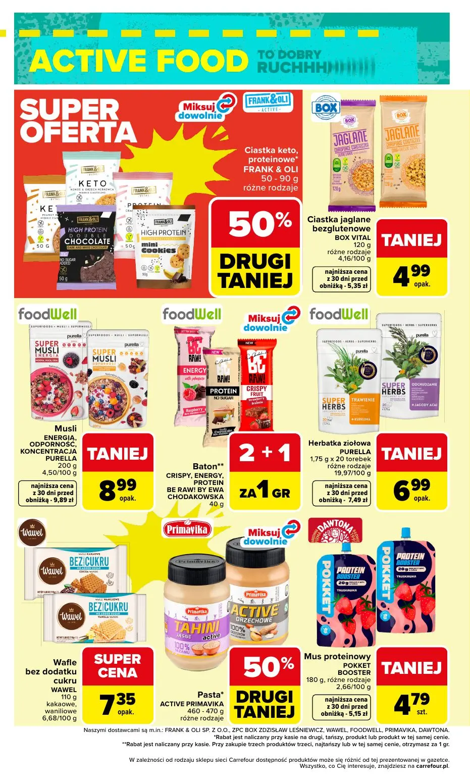 gazetka promocyjna Carrefour Market Active Food - Strona 6