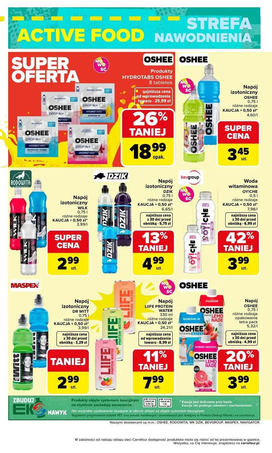 gazetka promocyjna Carrefour Market Active Food - Strona 8