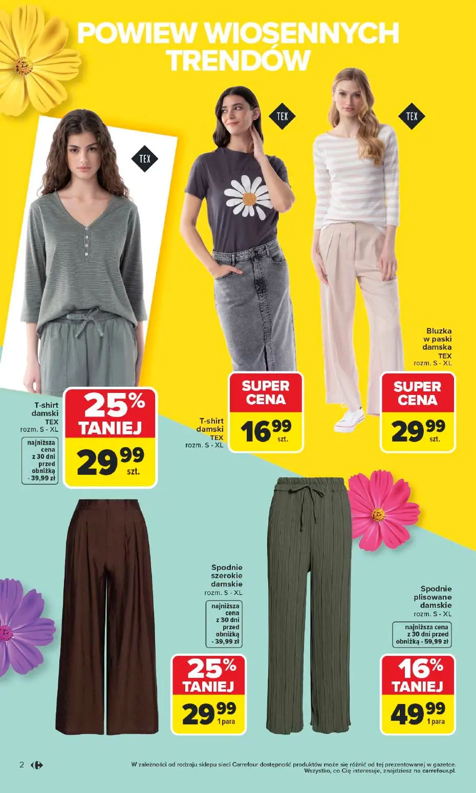 gazetka promocyjna Carrefour Na spotkanie z wiosną - Strona 2