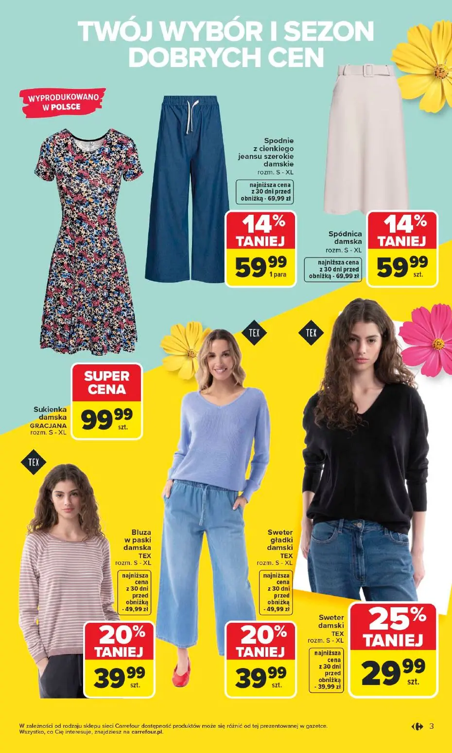 gazetka promocyjna Carrefour Na spotkanie z wiosną - Strona 3