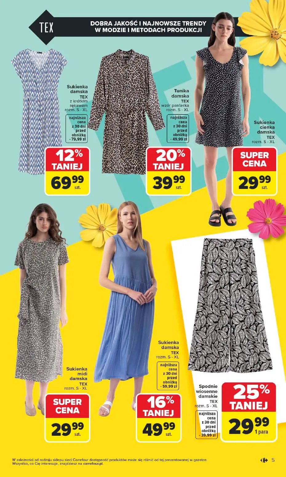gazetka promocyjna Carrefour Na spotkanie z wiosną - Strona 5