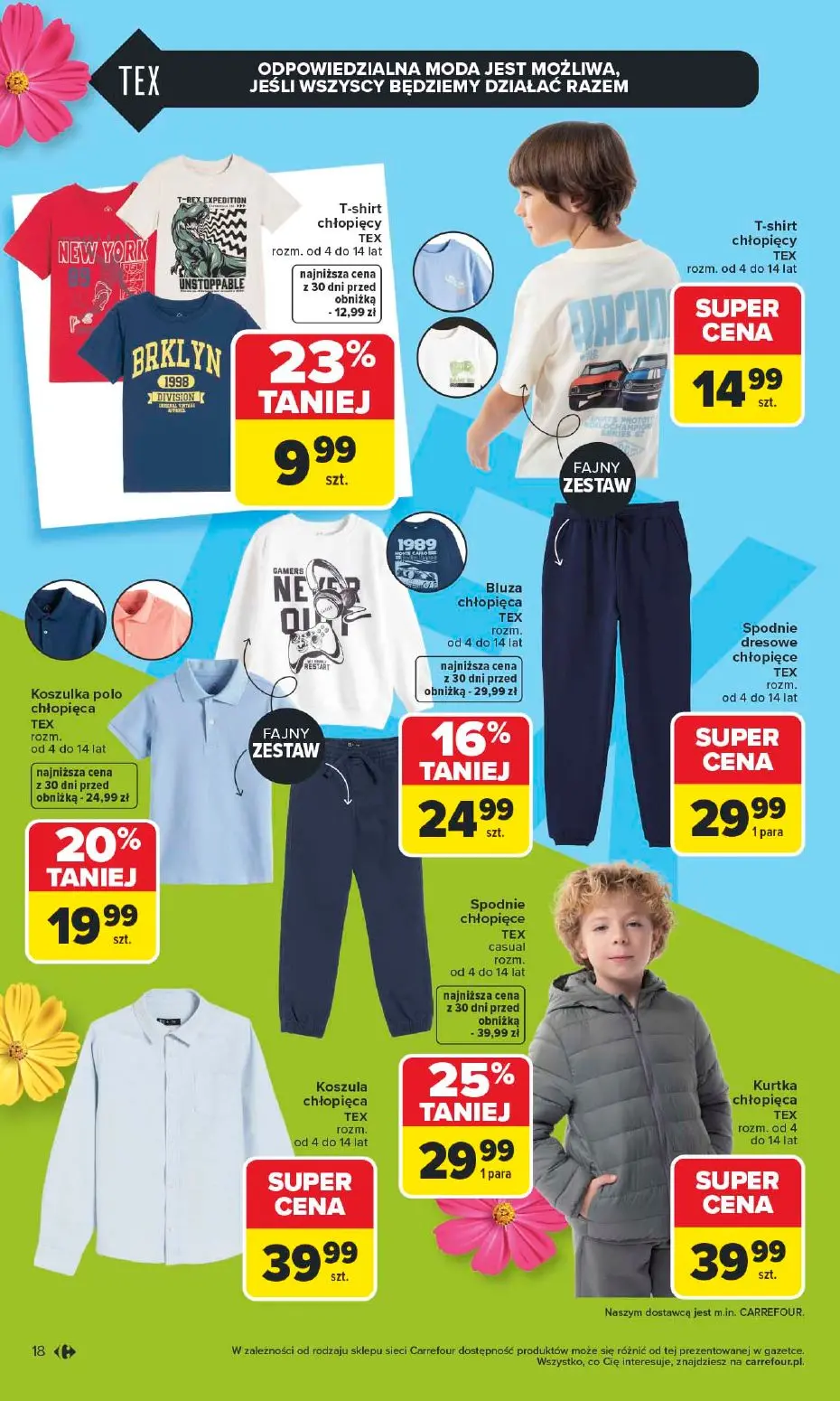 gazetka promocyjna Carrefour Na spotkanie z wiosną - Strona 18