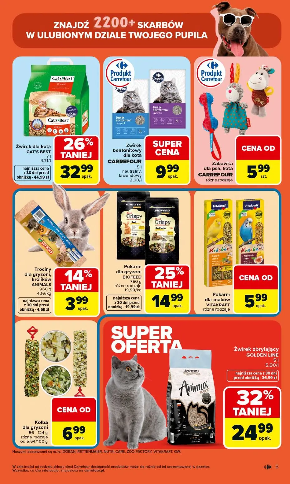 gazetka promocyjna Carrefour Zoo Kątek - Strona 5
