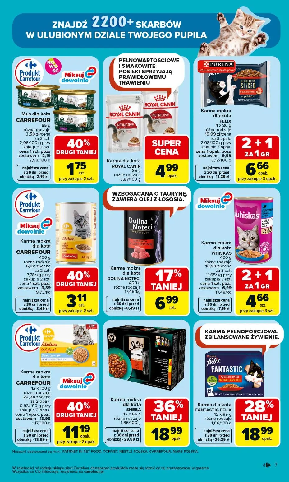 gazetka promocyjna Carrefour Zoo Kątek - Strona 7