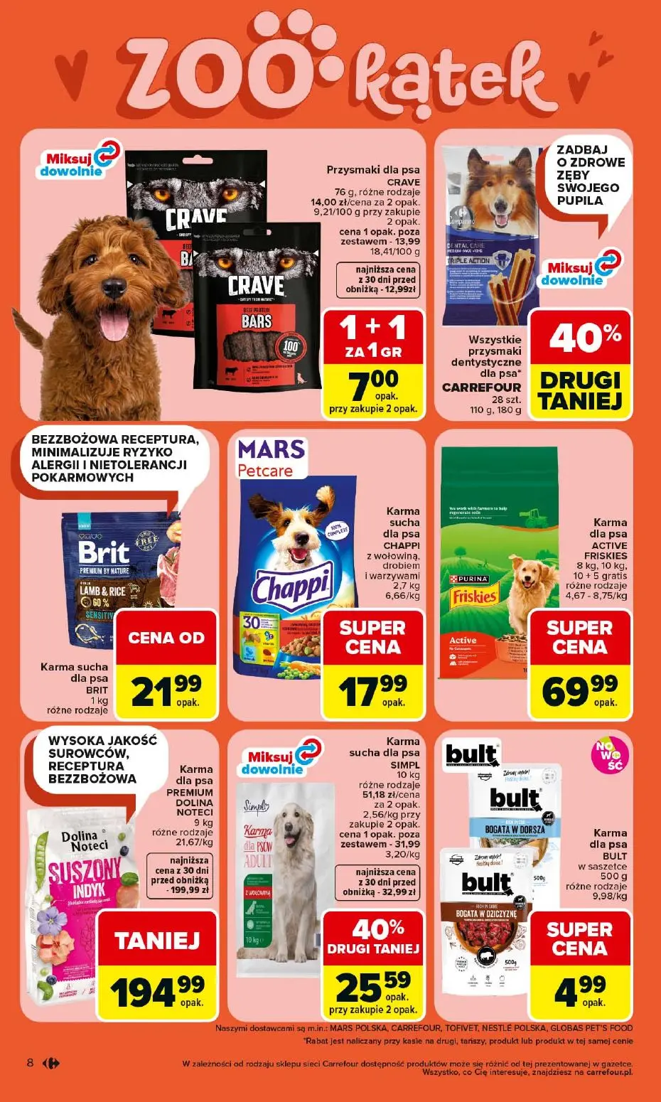 gazetka promocyjna Carrefour Zoo Kątek - Strona 8
