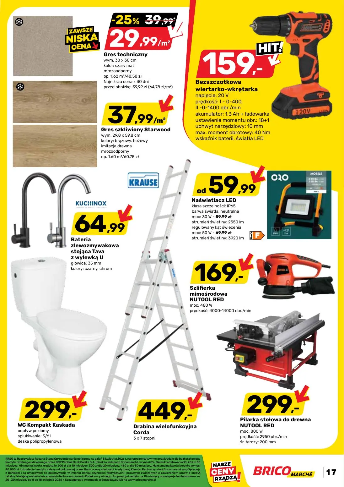 gazetka promocyjna BRICOMARCHE Tanio z Moje Brico - Strona 17