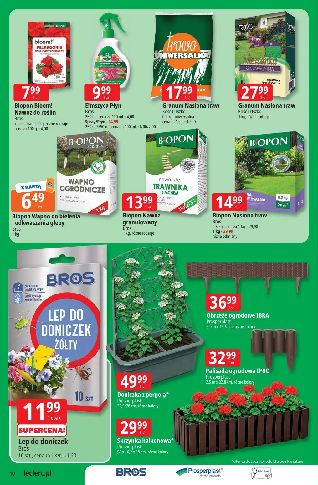 gazetka promocyjna E.Leclerc Katalog wiosenny - oferta rozszerzona  - Strona 10